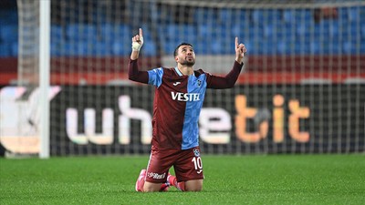 Trabzonspor Fenerbahçe maçında Trezeguet'ye güveniyor