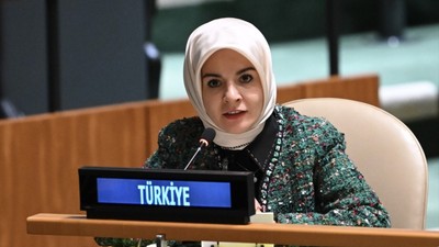 Mahinur Özdemir Göktaş BM Genel Merkezi'nde konuştu