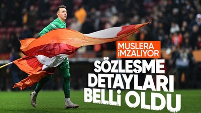 Muslera Galatasaray'a imzayı atıyor! İşte sözleşme detayları