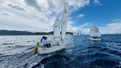 12. Bodrum Uluslararası Optimist Yarışları başladı