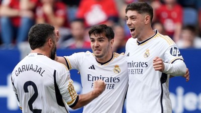 Real Madrid, Osasuna'yı Arda Güler'in oynadığı maçta 4 golle geçti