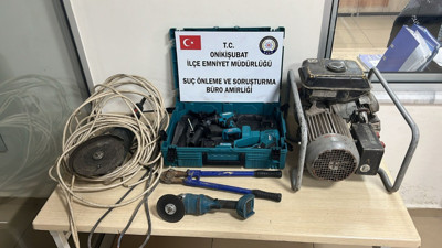 Kahramanmaraş’ta hırsızlık şüphelileri yakalandı