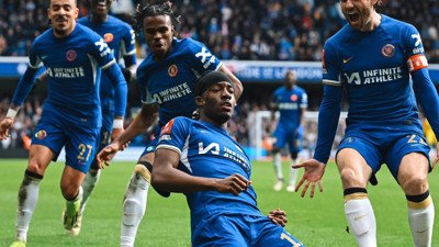 Leicester City'yi yenen Chelsea, FA Cup'ta yarı finalde