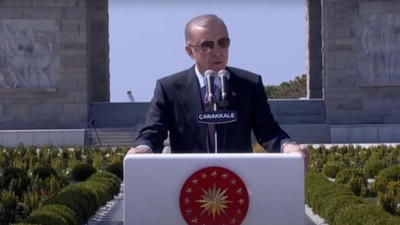 Son Dakika: Cumhurbaşkanı Erdoğan Şehitler Abidesi'nde açıklamalarda bulundu