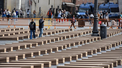 İtalya'da iş kazası kaynaklı işçi ölümleri protesto edildi