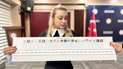Son Dakika: YSK oy pusulalarını tanıttı: Yaklaşık 1 metre
