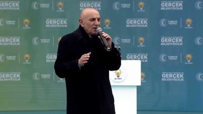 Son Dakika: AK Parti'nin Büyükşehir Belediye Başkan adayı Turgut Altınok: 58 kilometre metro sözü var 5 santim metro yok