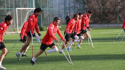 Ampute Futbol Milli Takımı'nın Avrupa Şampiyonası mesaisi başlıyor