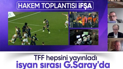 G.Saray-Antalyaspor maçı sızdırılmıştı! TFF tüm kaydı yayınladı! F.Bahçe-Kasımpaşa maçında neler oldu?