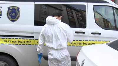 Yanan iş yerinde elleri arkadan bağlanmış bir erkek cesedi bulundu