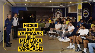 Ali Koç Fenerbahçeli futbolcularla görüştü! Ligden çekilme konusunda ne dediler?
