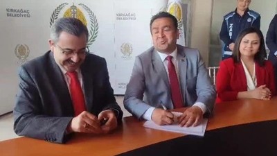 Manisa Kırkağaç'ta AK Partili belediye başkanı İsmail Gürbüz'den demokrasi örneği!
