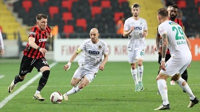 Gaziantep'te Alanyaspor farklı kazandı