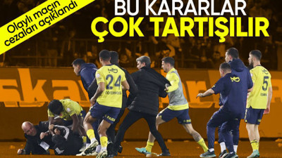 Son dakika... Trabzon'a 6 maç ceza verildi! Osayi, Oosterwolde ve İrfan Can ceza aldı mı?