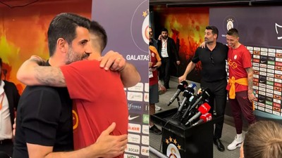 Volkan Demirel ile Muslera'dan maç sonunda samimi görüntüler