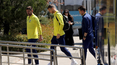 Fenerbahçe Olympiakos maçı için Yunanistan'da