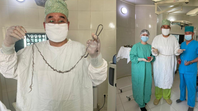 8 yaşındaki çocuğun beyninden bir tutam saç çıktı!