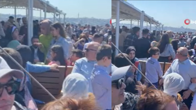 Vapurda çıkan kavgada biber gazı sıkıldı!