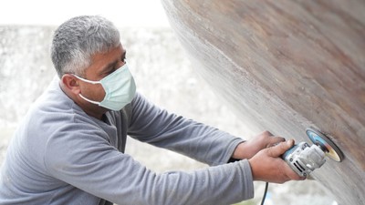 Av sezonunu geride bırakan balıkçılar çaçaya hazırlanıyor