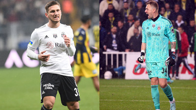 Beşiktaş'a 2 yıldızından kötü haber! Semih Kılıçsoy ve Mert Günok sakatlandı