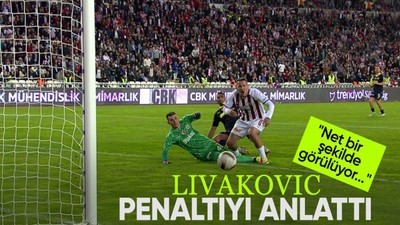 Fenerbahçe'nin yıldızı Livakovic Sivasspor maçındaki penaltıyı anlattı