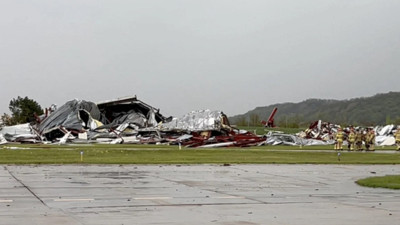 ABD'yi hortum vurdu: 10 bin hane elektriksiz kaldı
