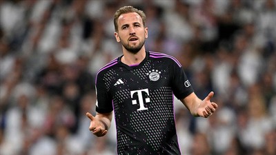 Harry Kane'in kupa laneti Bayern Münih'i de vurdu