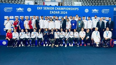 Türkiye Milli Karate Takımı Avrupa'da zirvede