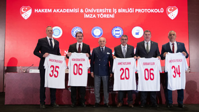 TFF Hakem Akademisi 5 üniversite ile iş birliği yaptı