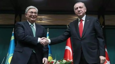 Cumhurbaşkanı Erdoğan Kazakistan Cumhurbaşkanı Tokayev ile görüştü