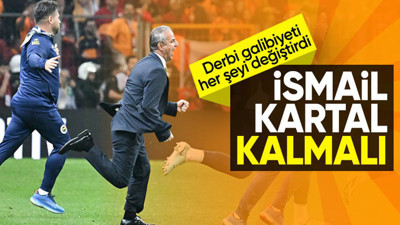 Galatasaray galibiyeti sonrası flaş sözler! "İsmail Kartal'la yola devam edilmeli"