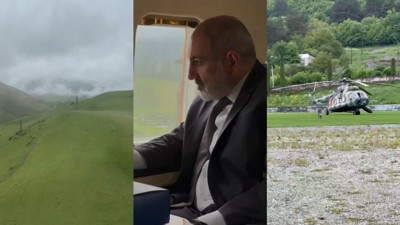 Son Dakika: Ermenistan Başbakanı Paşinyan'ın helikopteri acil iniş yaptı