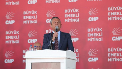 Özgür Özel'in Ankara'daki emekli mitingine yoğun ilgi