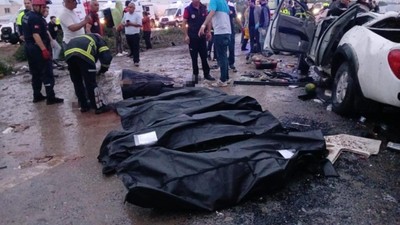 TAG Otoyolu Mersin Tarsus'ta kaza: Çok sayıda ölü ve yaralı var