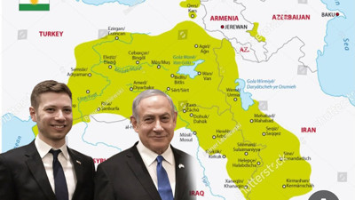 "Filistin bizi neden ilgilendiriyor?" diyenlere Netanyahu’nun oğlundan haritalı cevap