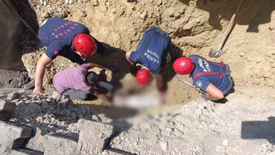 Manisa'da kanalizasyon çalışması sırasında göçük: 1 işçi hayatını haybetti