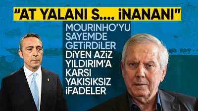 Ali Koç'tan Aziz Yıldırım'a çarpıcı Mourinho sözler! "Bir laf vardır 'at yalanı' gerisini neyse..."