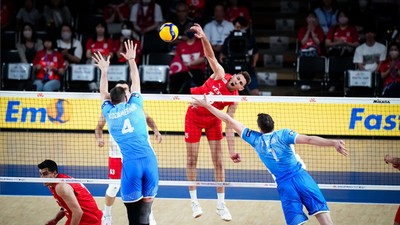 A Milli Erkek Voleybol Takımı Slovenya'dan set alamadı