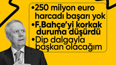 Aziz Yıldırım'dan Ali Koç'a salvolar! 250 milyon euro harcadı başarı yok