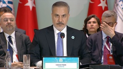 Bakan Fidan'dan Gazze mesajı: "Bağımsız ve egemen bir Filistin devletinin kurulmasından başka bir seçenek yoktur"