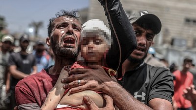 İsrail Gazze'de mülteci kampına saldırdı! En az 210 ölü var