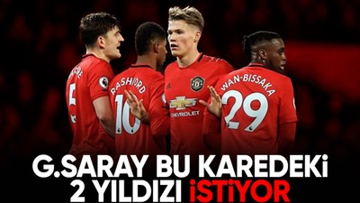 Galatasaray Manchester United'ın 2 yıldızını istiyor