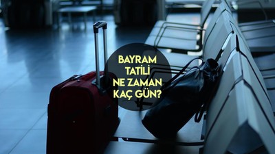 Bayram tatili kaç gün? 2024 Kurban Bayramı 1. günü ne zaman? Kurban Bayramı'na kaç gün kaldı?
