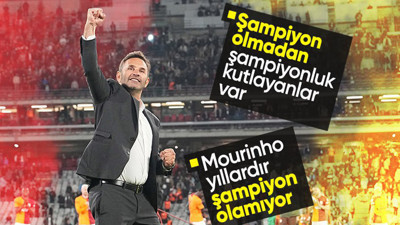 Okan Buruk'tan Jose Mourinho ve Fenerbahçe'ye şampiyonluk göndermesi