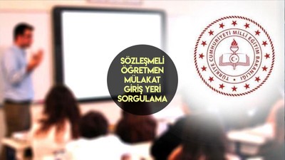 Sözleşmeli öğretmen mülakat giriş yerleri açıklandı mı? 20 bin sözleşmeli öğretmen sözlü sınavları ne zaman başlıyor?
