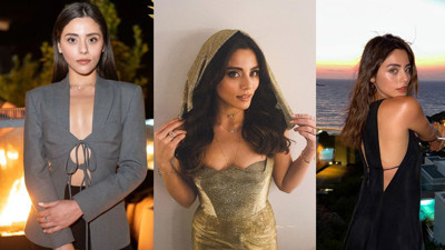 Kızılcık Şerbeti'nin Doğa'sı Sıla Türkoğlu dergi pozlarıyla beğeni topladı! Mayo, payetli şort....