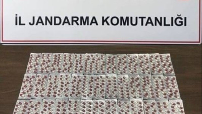 Kırıkkale'de uyuşturucu taşıyan kurye tutuklandı