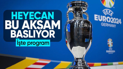 EURO 2024 heyecanı Almanya-İskoçya maçıyla başlıyor! İşte program