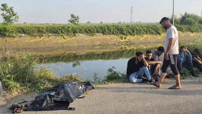 Adana'da bir kişi sulama kanalına atlayan eşini kurtarmak isterken boğuldu