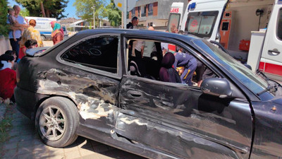 Bursa'da trafik kazası! 2'si çocuk 6 yaralı